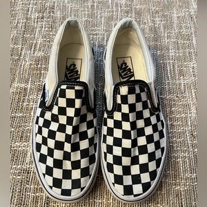 Black and White Checkered Vans